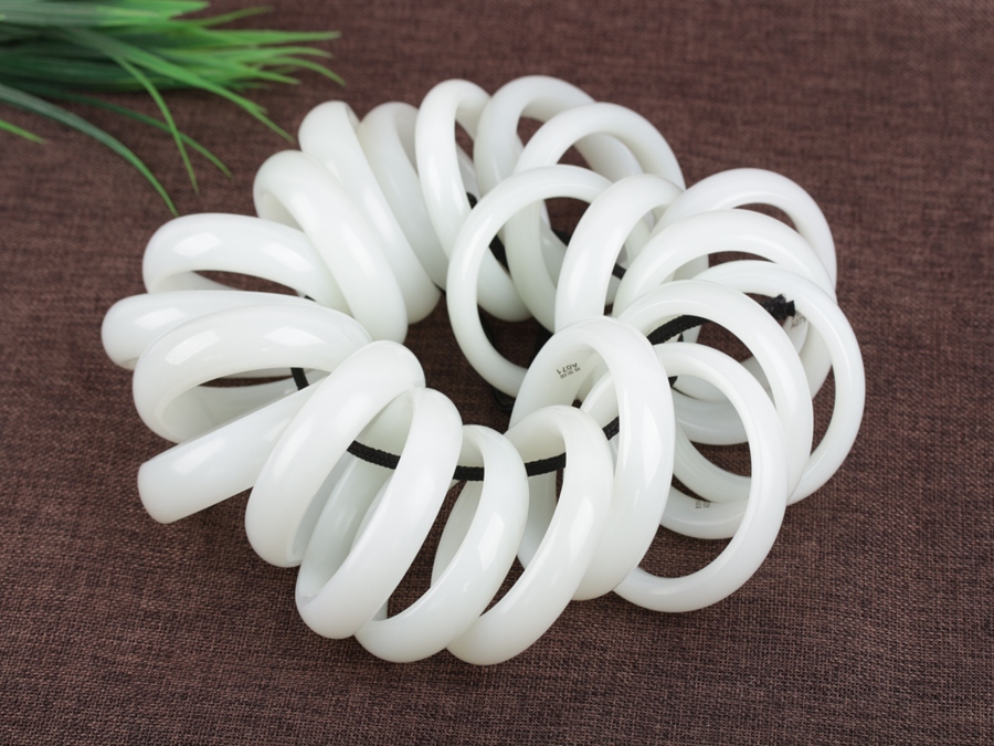 前期和田玉手镯成品展示2