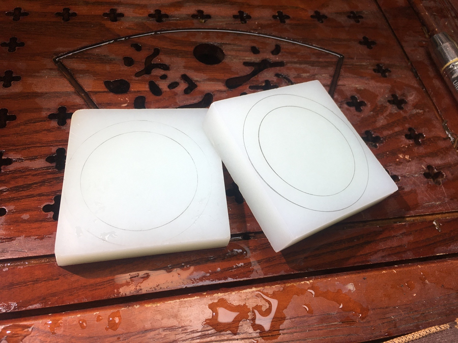 致契阔玉器手镯片私人定制手镯案例1